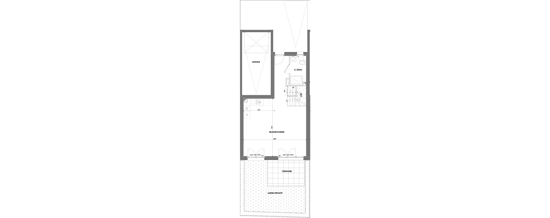 Appartement T4 de 96,60 m2 &agrave; Chartres Hotel-dieu - grand faubourg