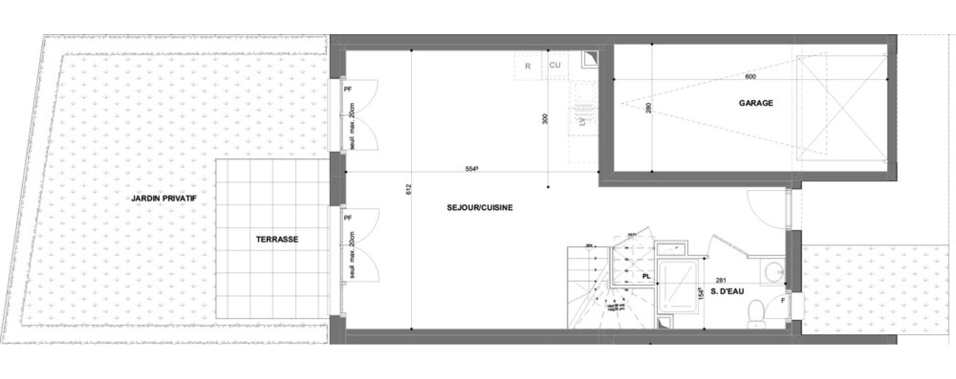 Appartement T4 de 96,66 m2 &agrave; Chartres Hotel-dieu - grand faubourg