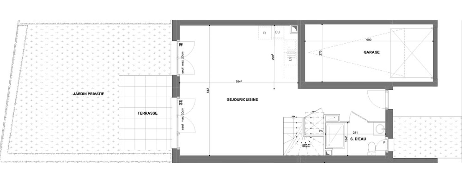 Appartement T4 de 98,65 m2 &agrave; Chartres Hotel-dieu - grand faubourg