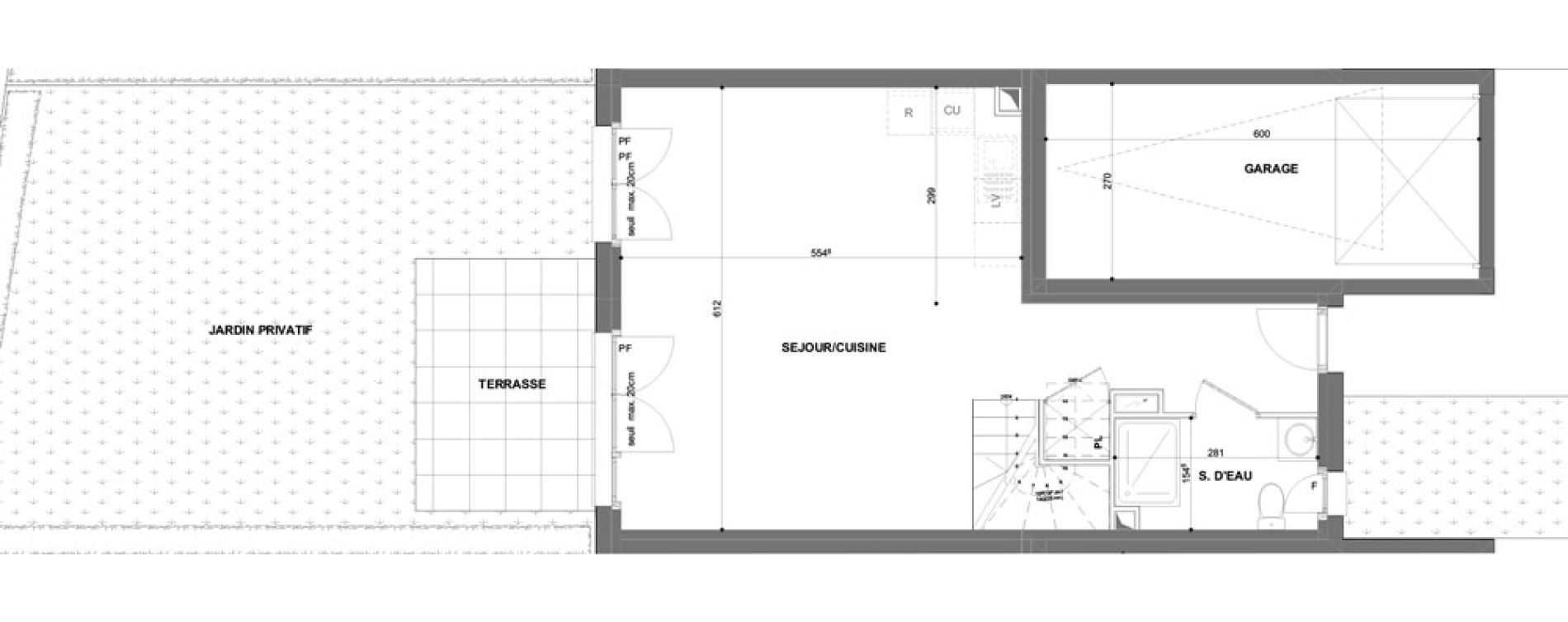 Appartement T4 de 98,52 m2 &agrave; Chartres Hotel-dieu - grand faubourg