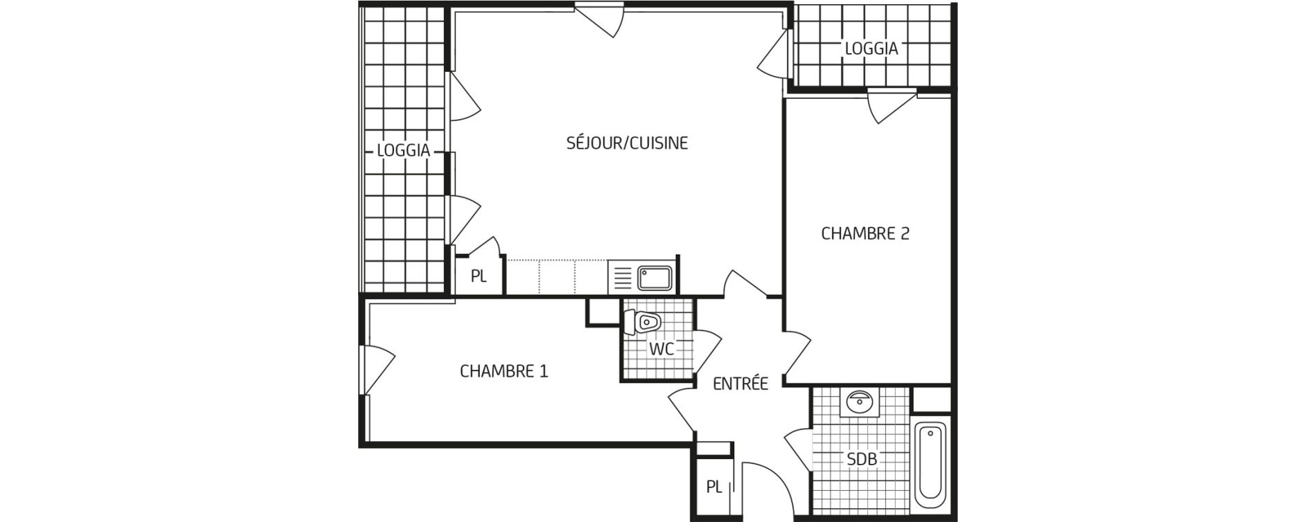 Appartement T3 de 67,65 m2 &agrave; Chartres Saint jean - rechevres - bourgneuf