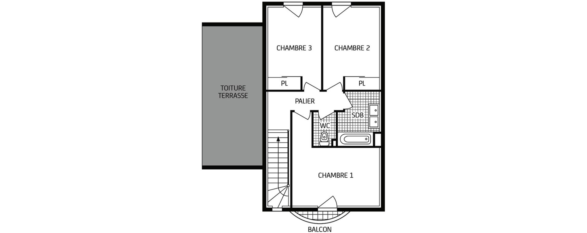 Maison T4 de 86,67 m2 &agrave; &Eacute;pernon Savonni&egrave;re