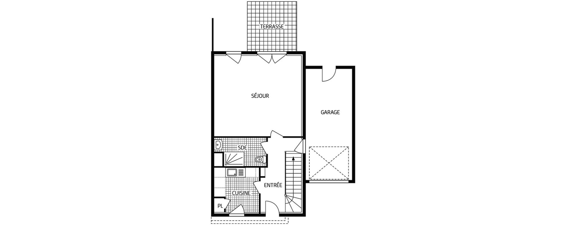 Maison T4 de 88,52 m2 &agrave; &Eacute;pernon Savonni&egrave;re