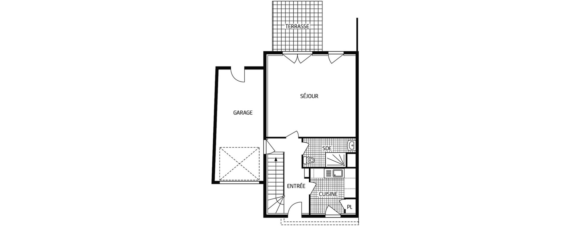 Maison T4 de 88,34 m2 &agrave; &Eacute;pernon Savonni&egrave;re