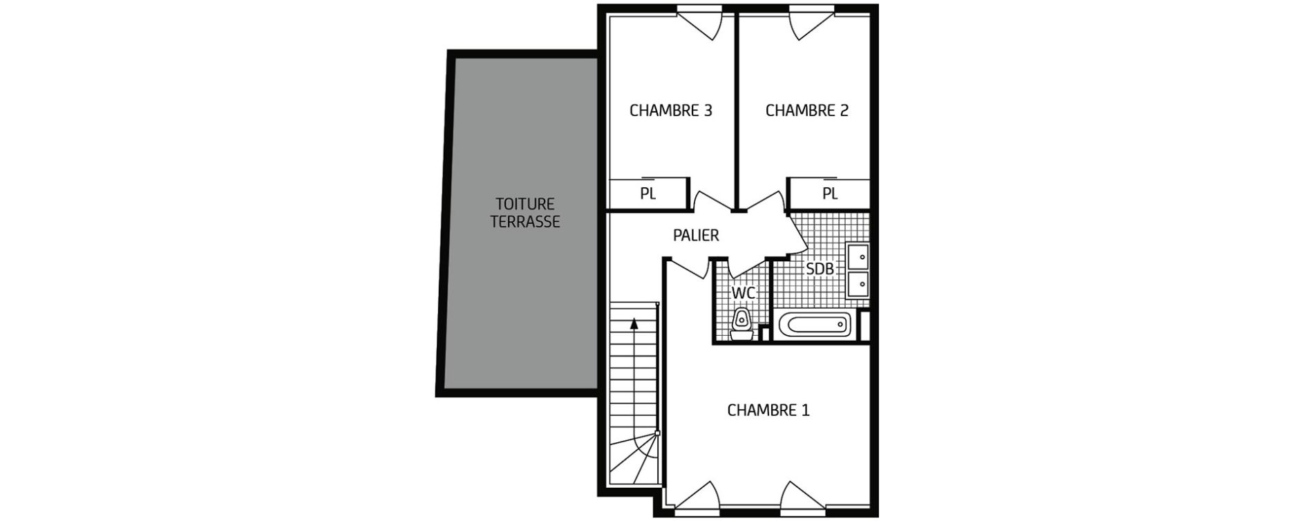 Maison T4 de 88,34 m2 &agrave; &Eacute;pernon Savonni&egrave;re