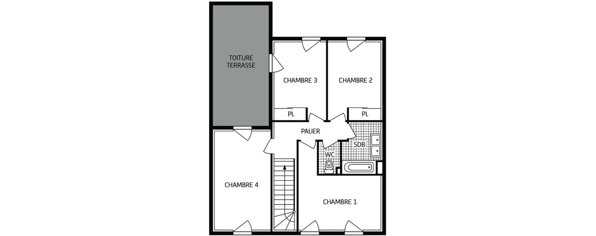 Maison T5 de 99,75 m2 &agrave; &Eacute;pernon Savonni&egrave;re