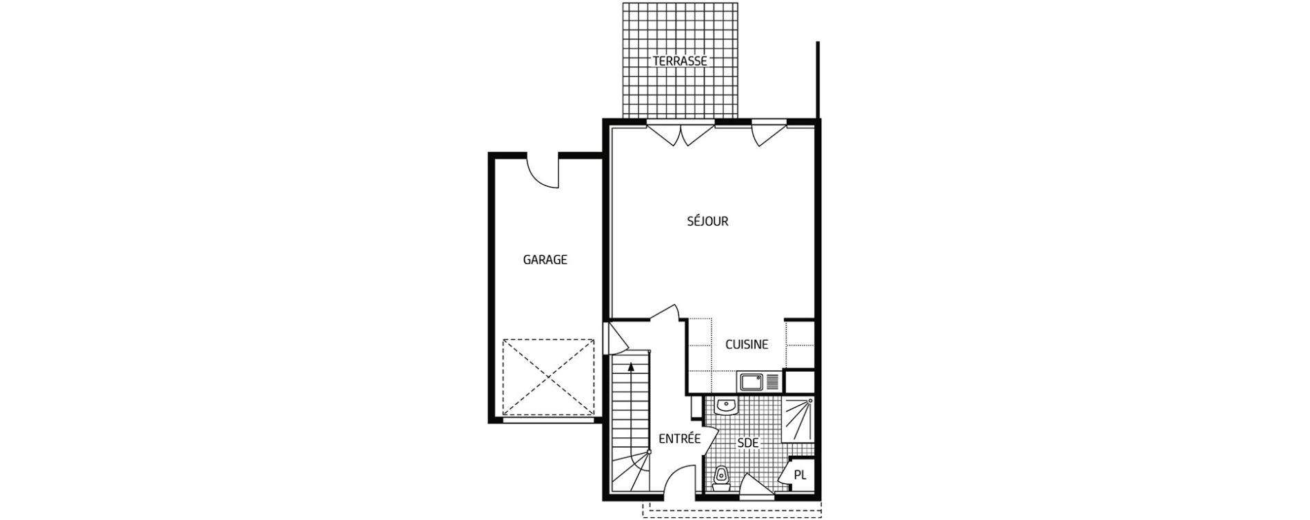 Maison T4 de 88,41 m2 &agrave; &Eacute;pernon Savonni&egrave;re