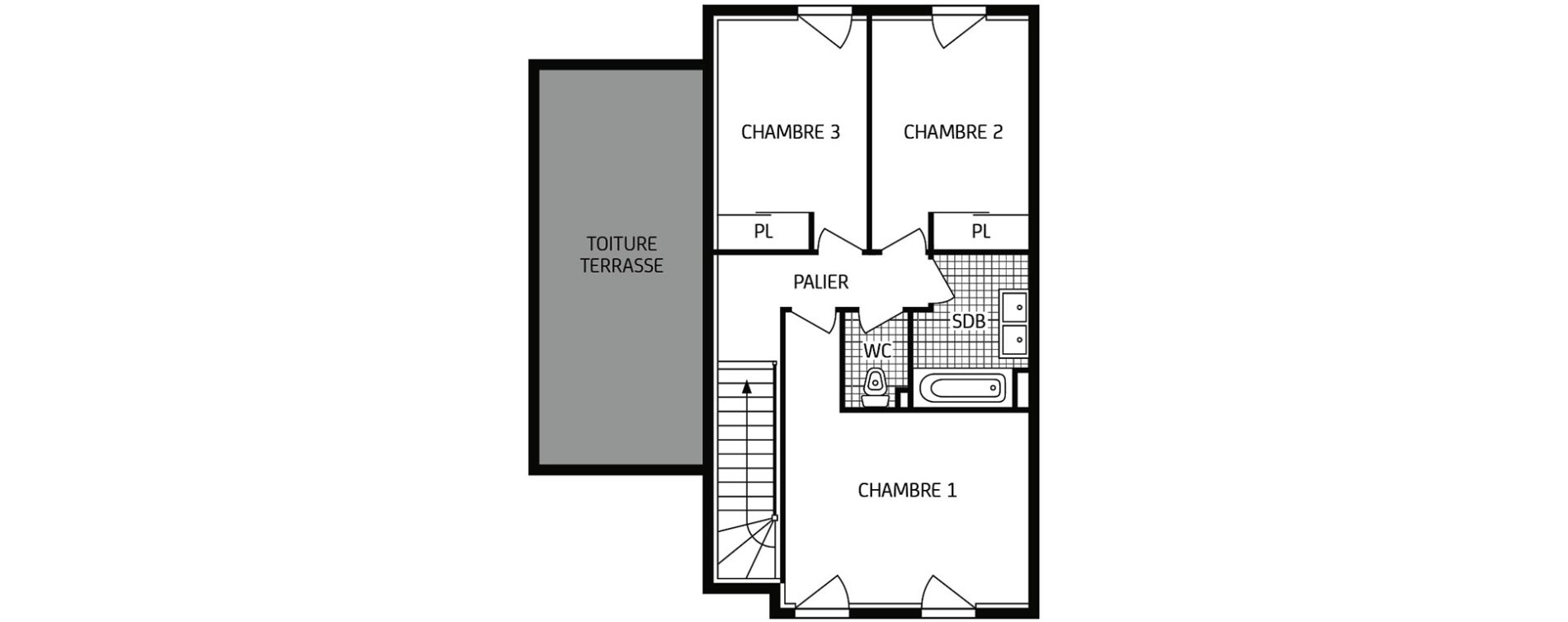 Maison T4 de 88,41 m2 &agrave; &Eacute;pernon Savonni&egrave;re