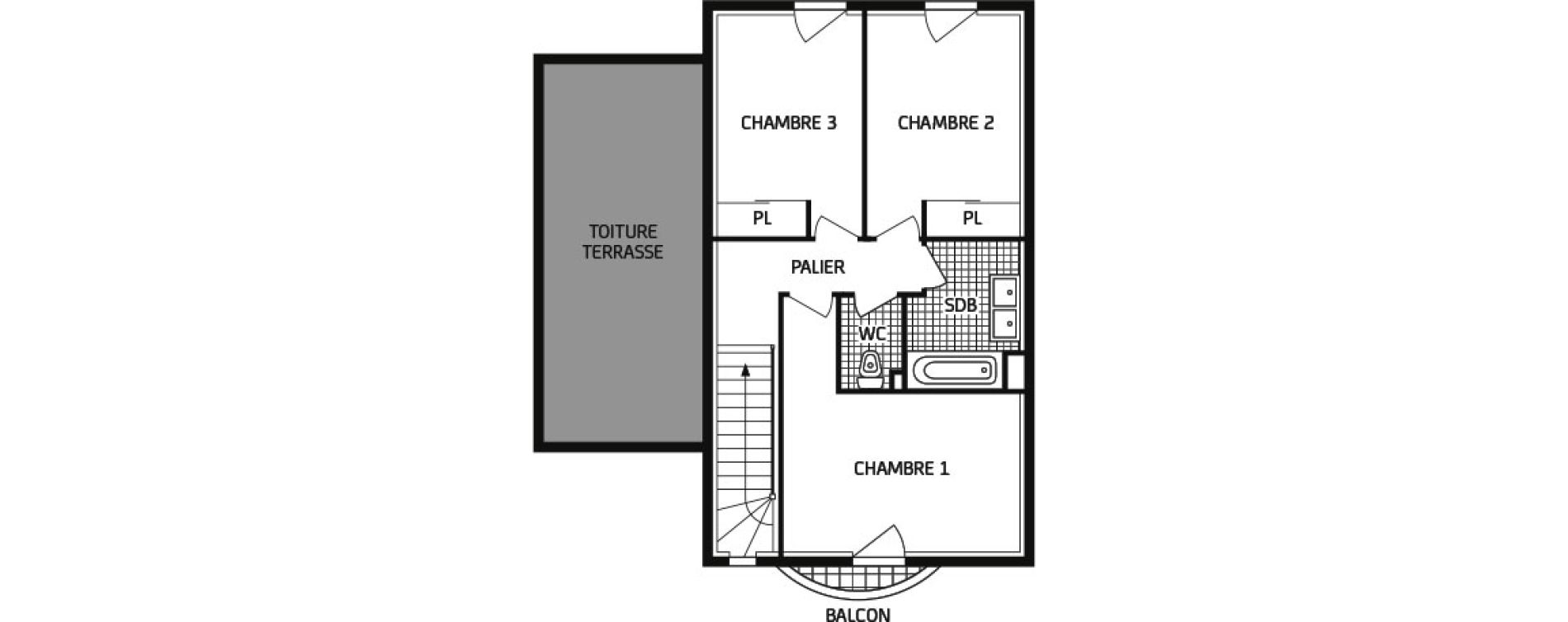 Maison T4 de 86,93 m2 &agrave; &Eacute;pernon Savonni&egrave;re