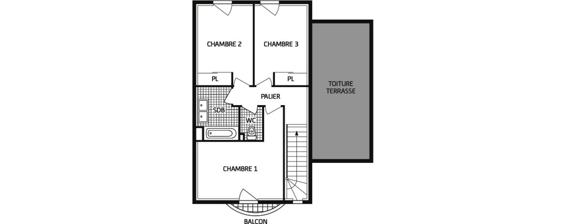 Maison T4 de 86,93 m2 &agrave; &Eacute;pernon Savonni&egrave;re