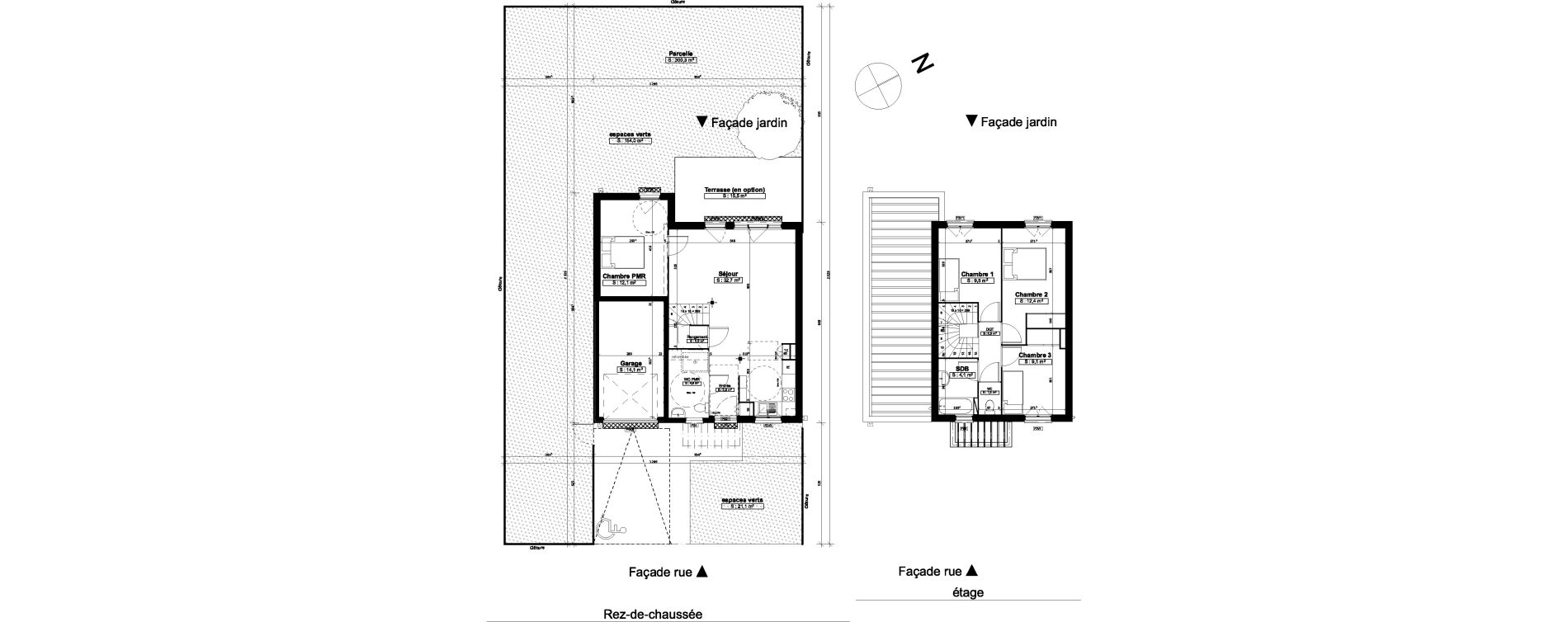 Maison T5 de 92,10 m2 &agrave; Chambray-L&egrave;s-Tours Centre