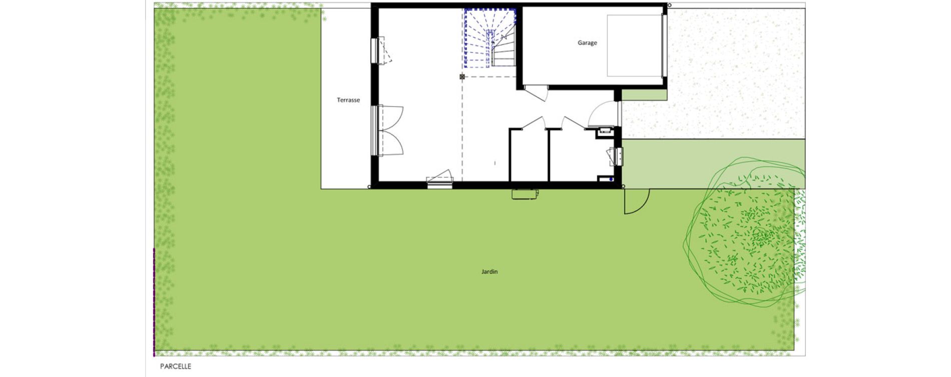 Maison T4 de 85,70 m2 &agrave; Mettray Centre