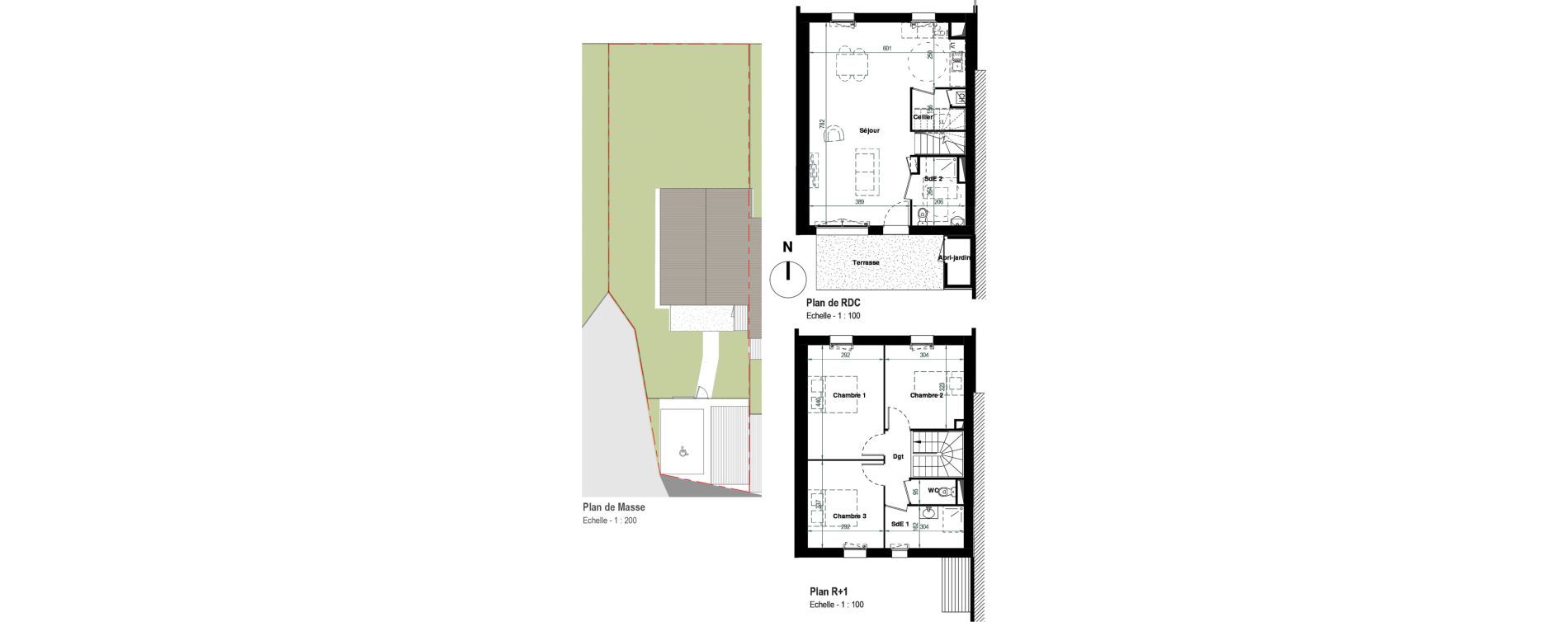 Maison T4 de 84,66 m2 &agrave; Montlouis-Sur-Loire Centre