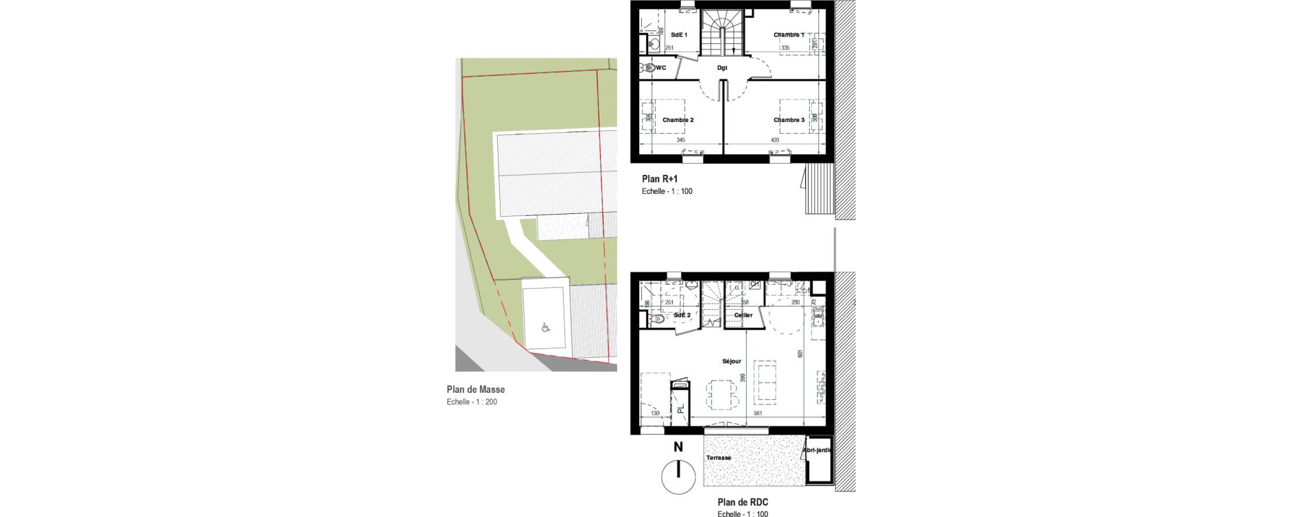 Maison T4 de 83,62 m2 &agrave; Montlouis-Sur-Loire Centre