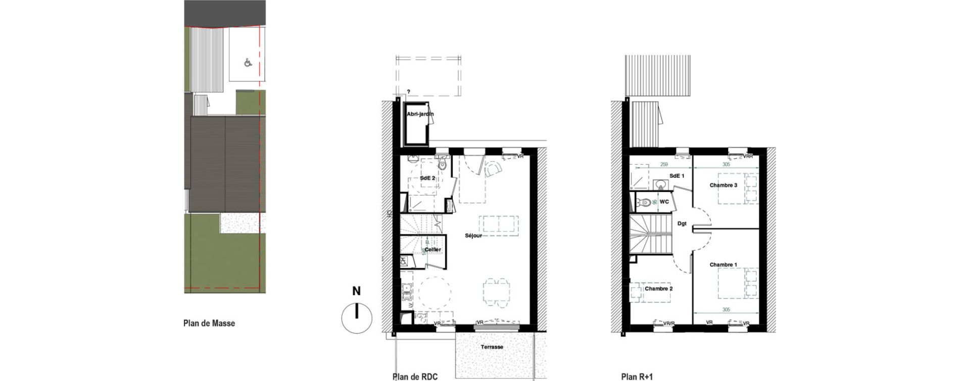 Maison T4 de 83,93 m2 &agrave; Montlouis-Sur-Loire Centre
