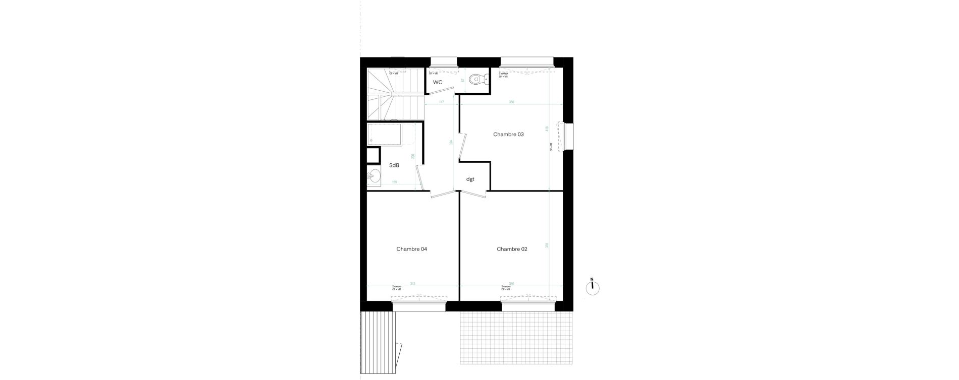 Maison T5 de 96,82 m2 &agrave; Montlouis-Sur-Loire Centre