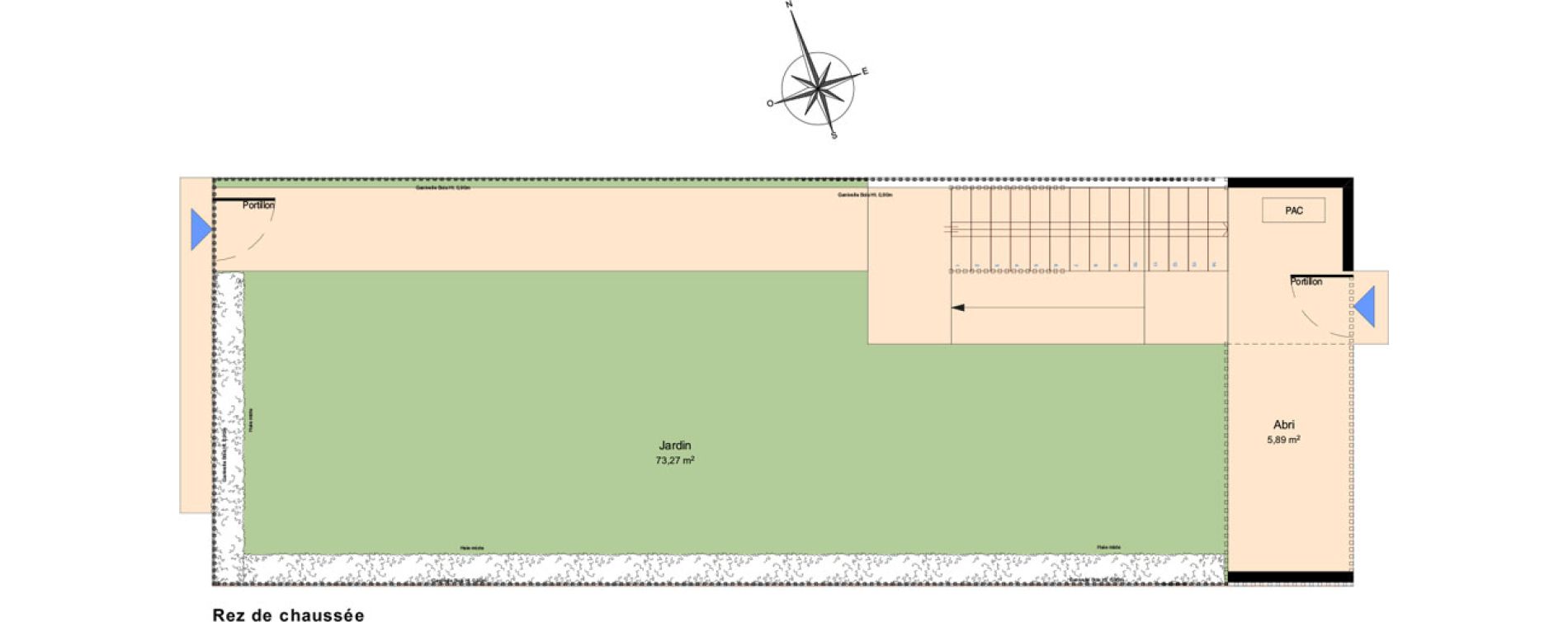 Maison T4 de 88,09 m2 &agrave; Notre-Dame-D'O&eacute; Centre