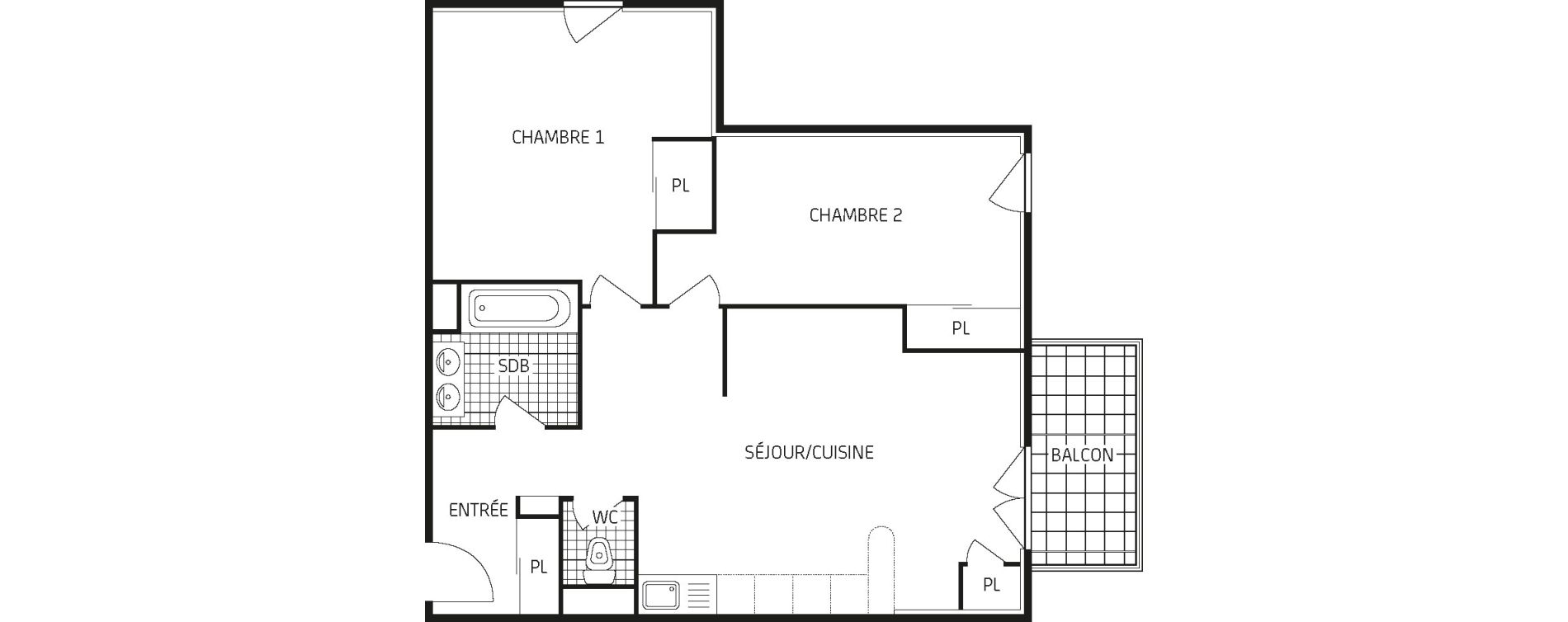 Appartement T3 de 64,28 m2 &agrave; Boigny-Sur-Bionne Centre