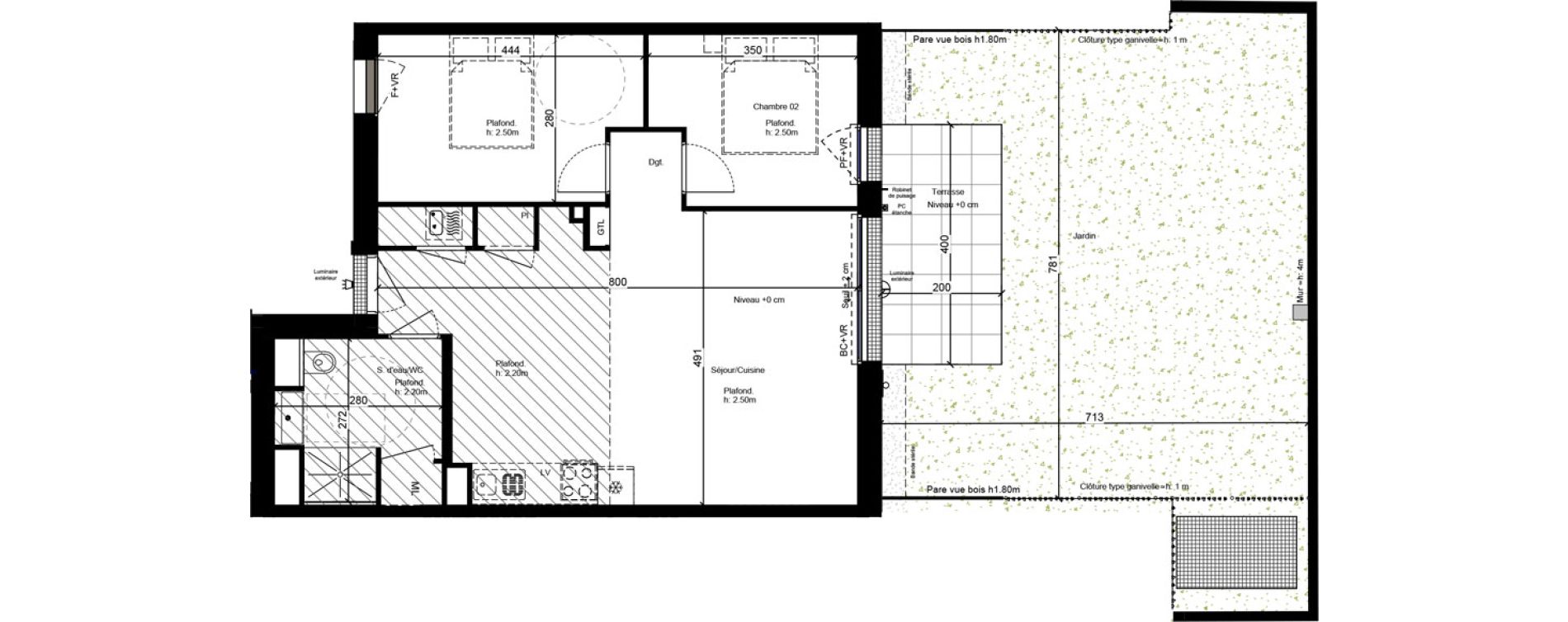Appartement T3 de 64,13 m2 &agrave; Orl&eacute;ans Beaumont - vauquois