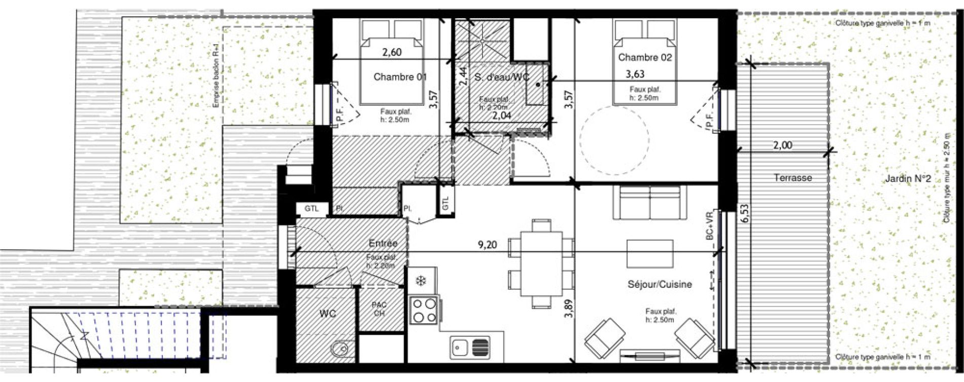 Appartement T3 de 61,45 m2 &agrave; Orl&eacute;ans Beaumont - vauquois