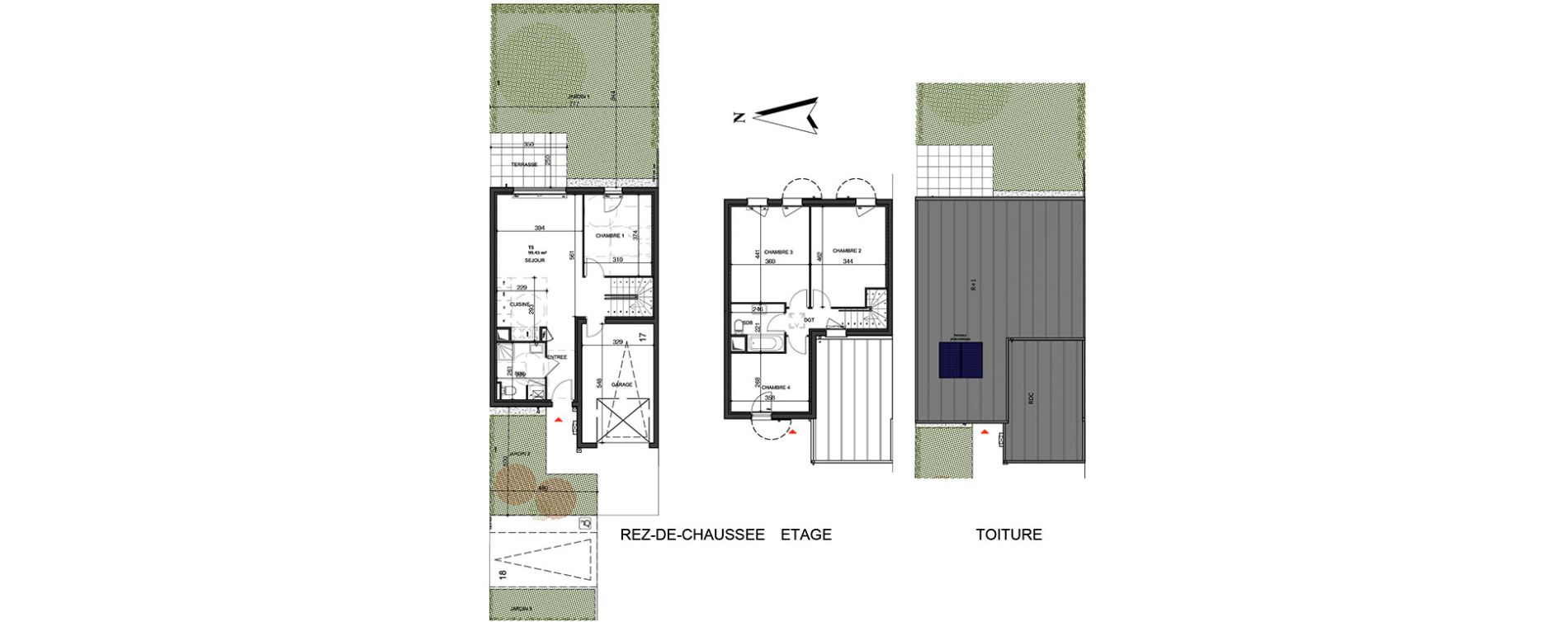 Maison T5 de 99,43 m2 &agrave; Saint-Jean-De-Braye Centre