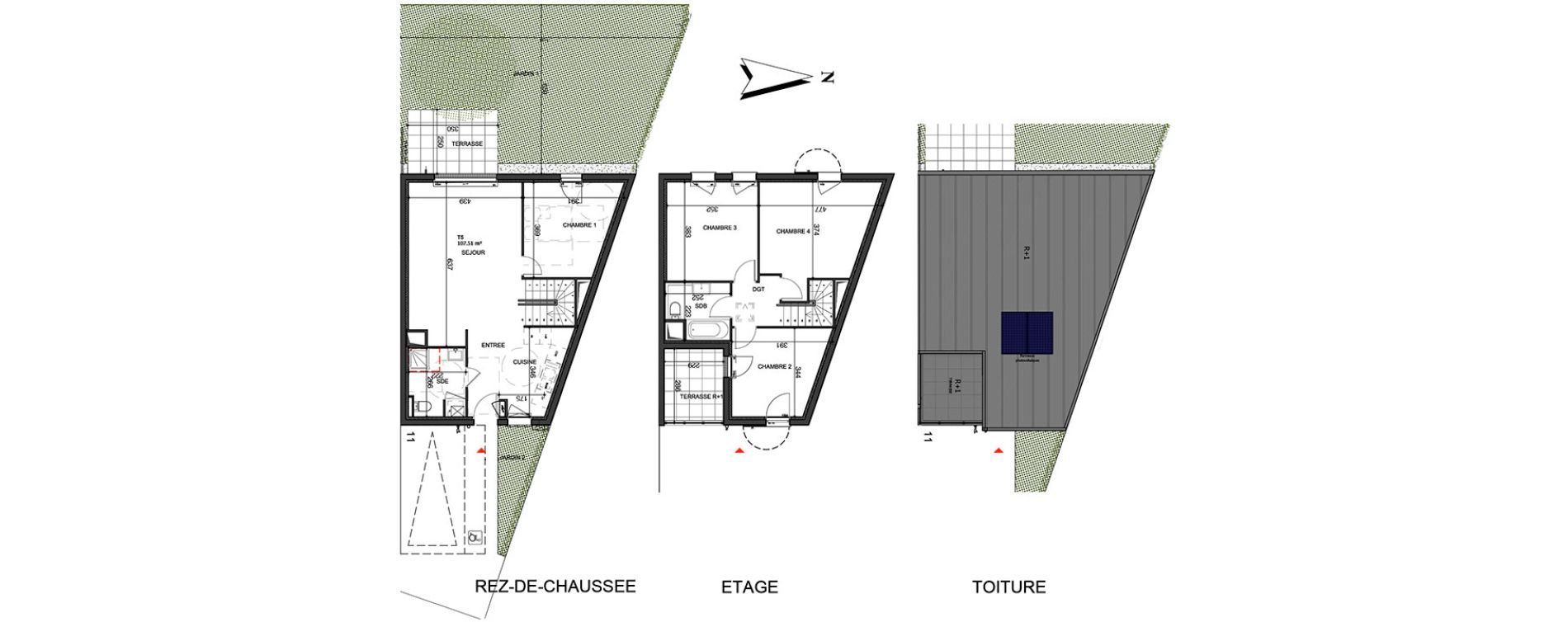 Maison T5 de 107,51 m2 &agrave; Saint-Jean-De-Braye Centre