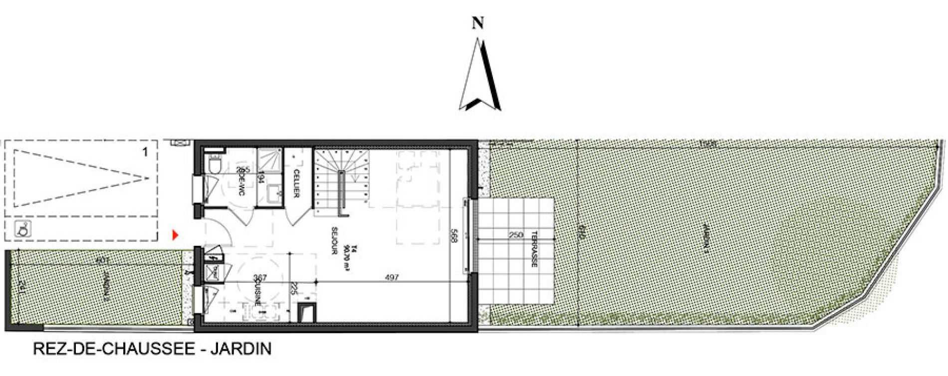 Maison T4 de 90,72 m2 &agrave; Saint-Jean-De-Braye Centre