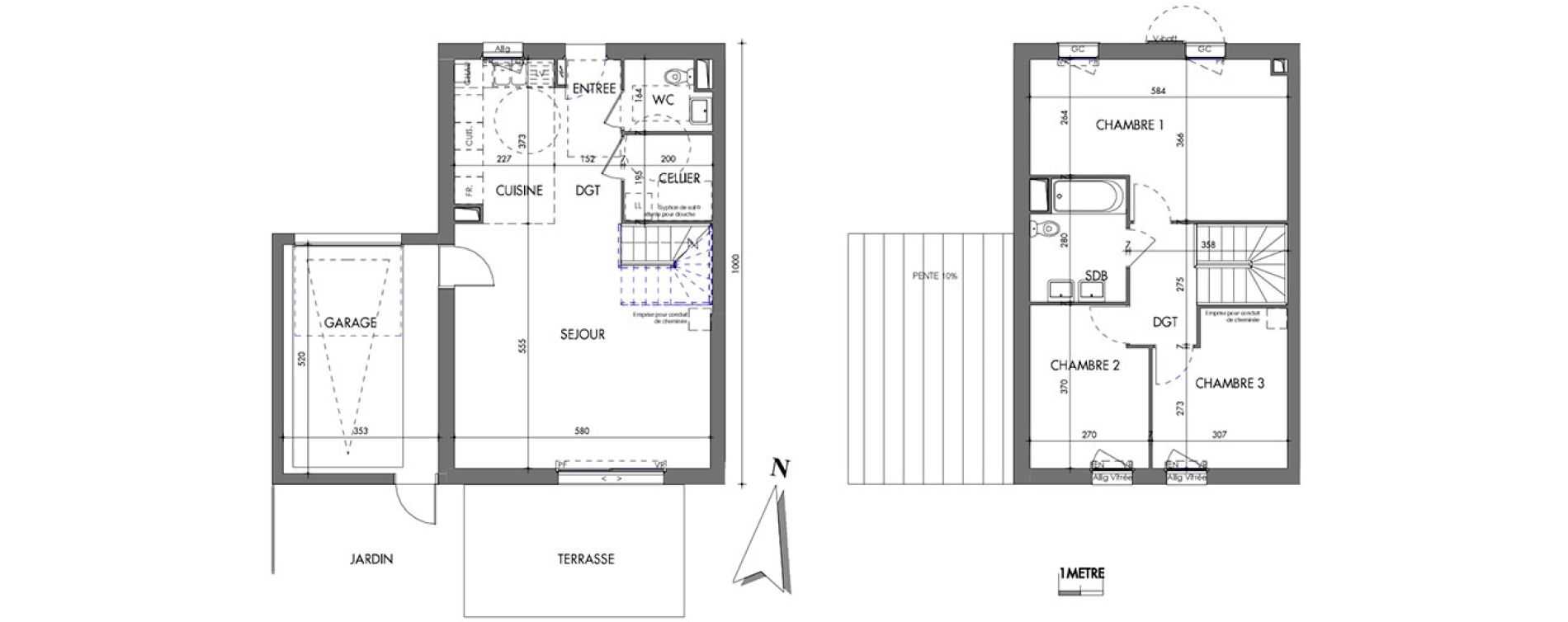 Maison T4 de 98,73 m2 &agrave; Saint-Jean-De-Braye Centre