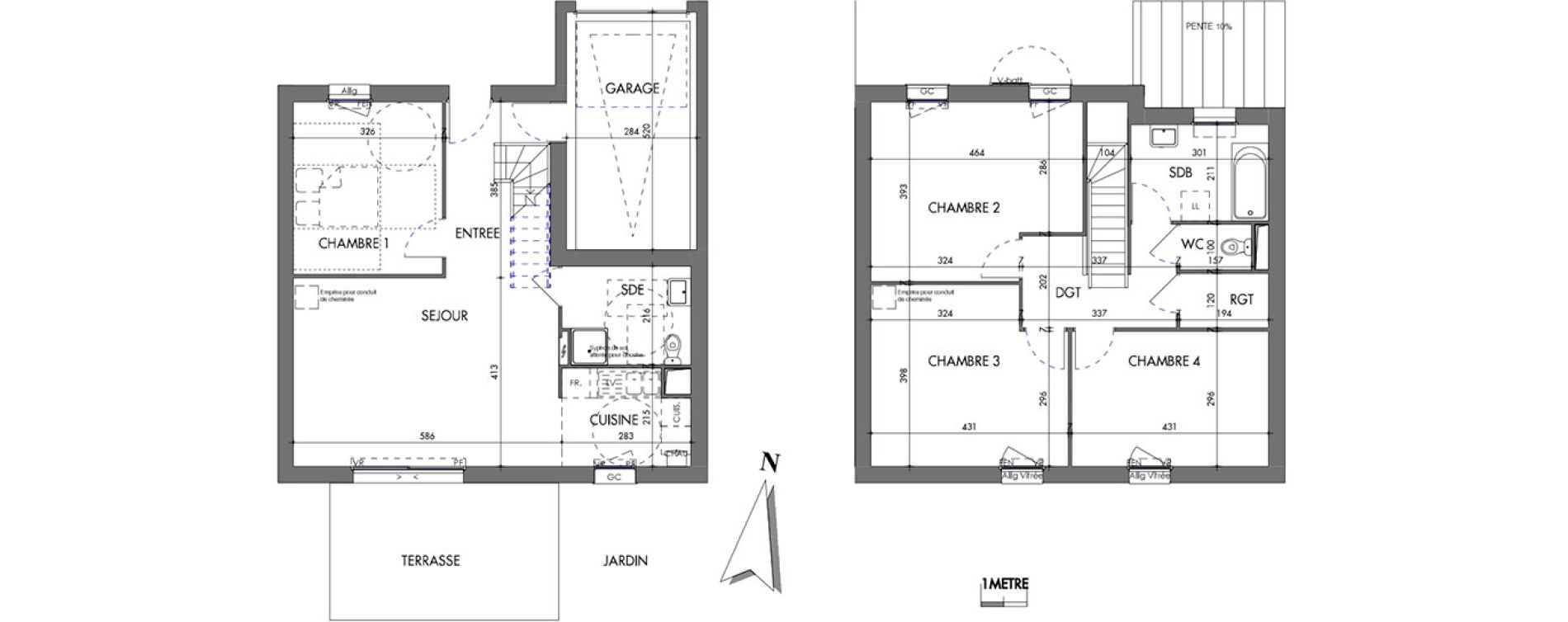 Maison T5 de 116,20 m2 &agrave; Saint-Jean-De-Braye Centre