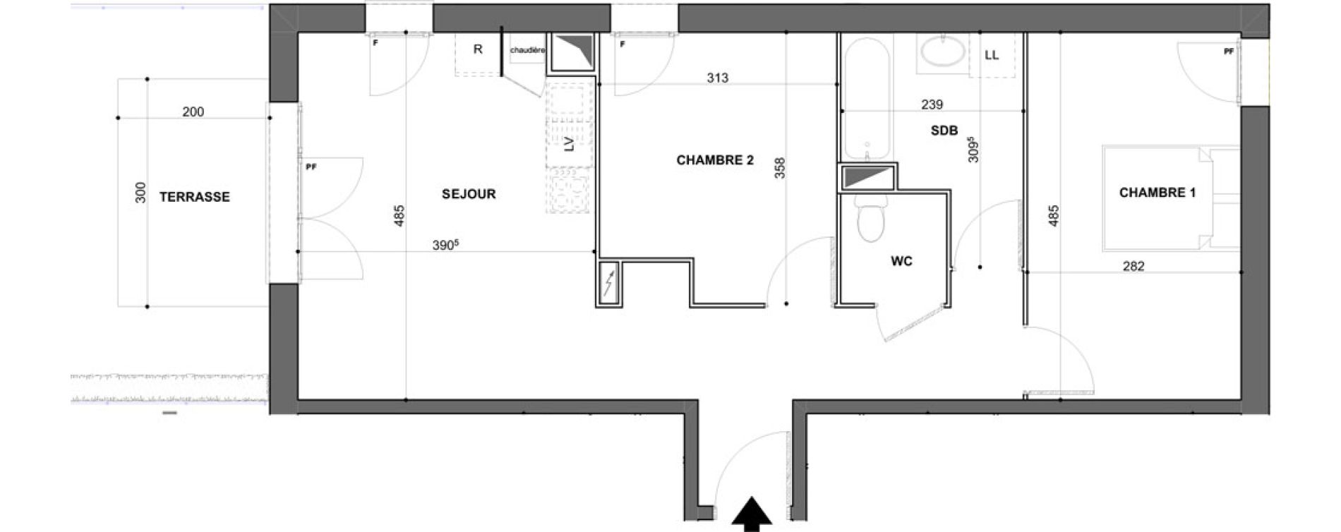 Appartement T3 de 60,17 m2 &agrave; Saint-Jean-De-Braye Puits de ville - centre ville