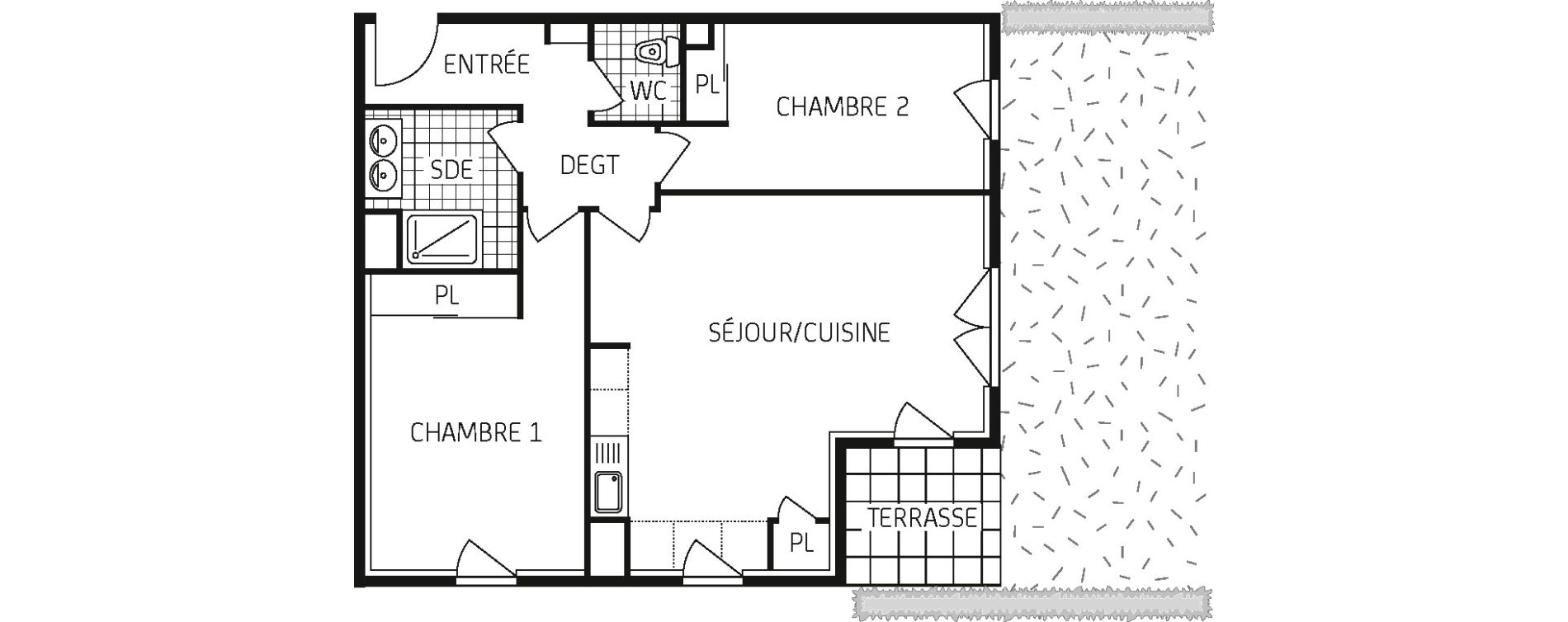 Appartement T3 de 65,23 m2 &agrave; Saint-Jean-De-Braye Centre
