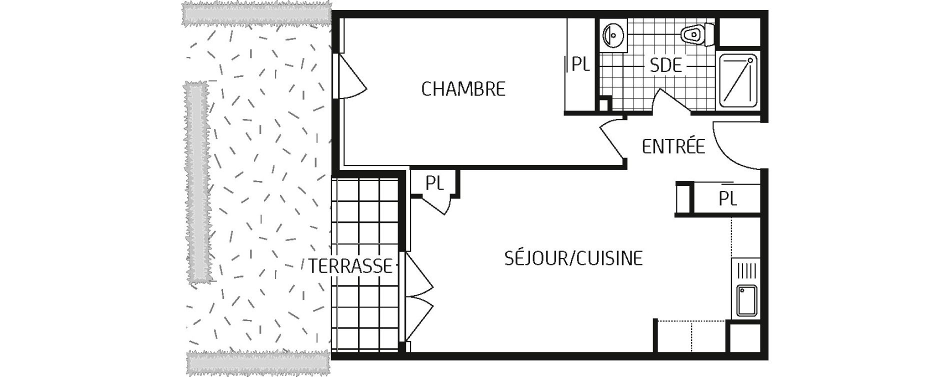 Appartement T2 de 45,76 m2 &agrave; Saint-Jean-De-Braye Centre