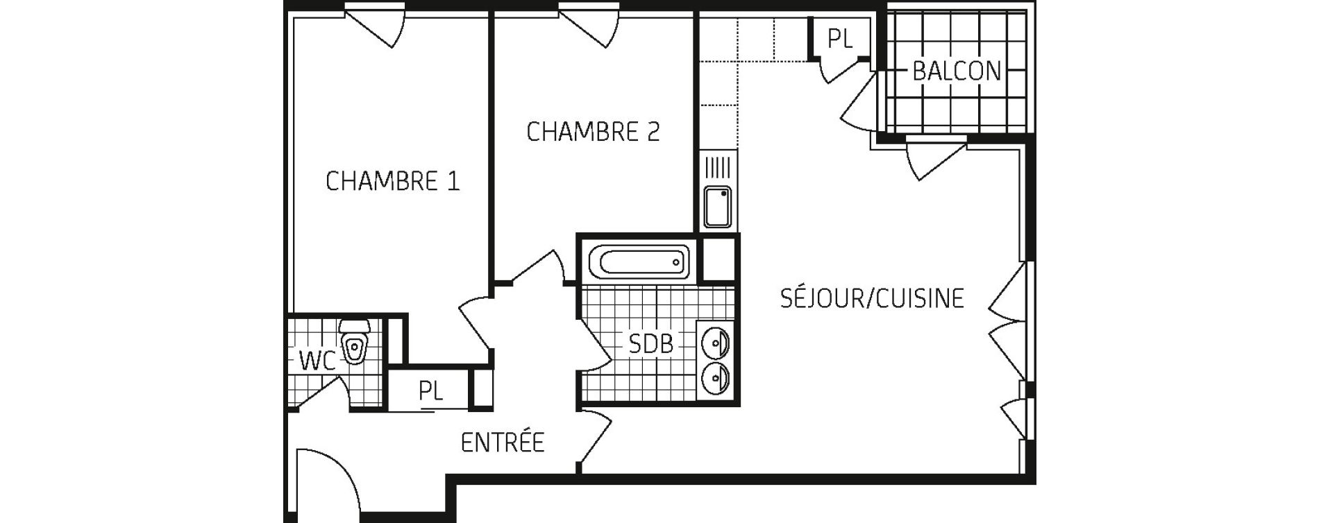 Appartement T3 de 64,94 m2 &agrave; Saint-Jean-De-Braye Centre