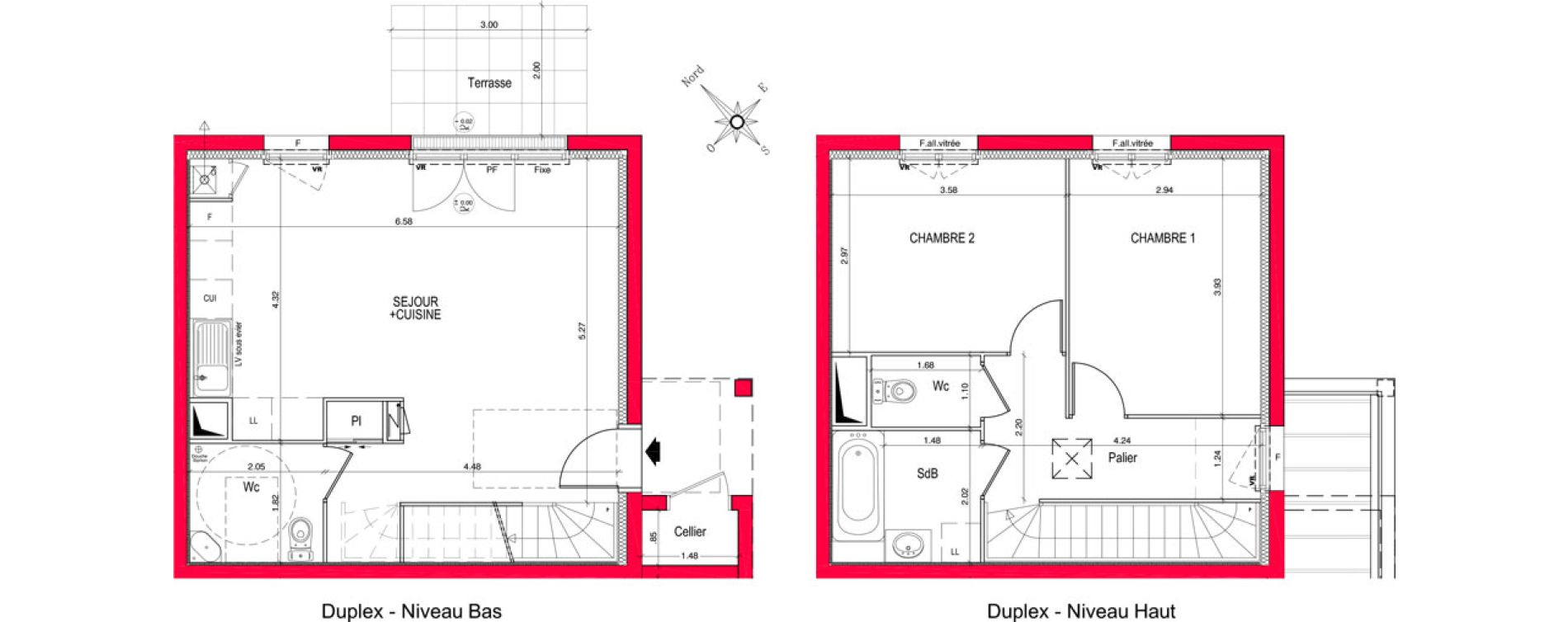 Appartement T3 de 71,85 m2 &agrave; Saran Centre