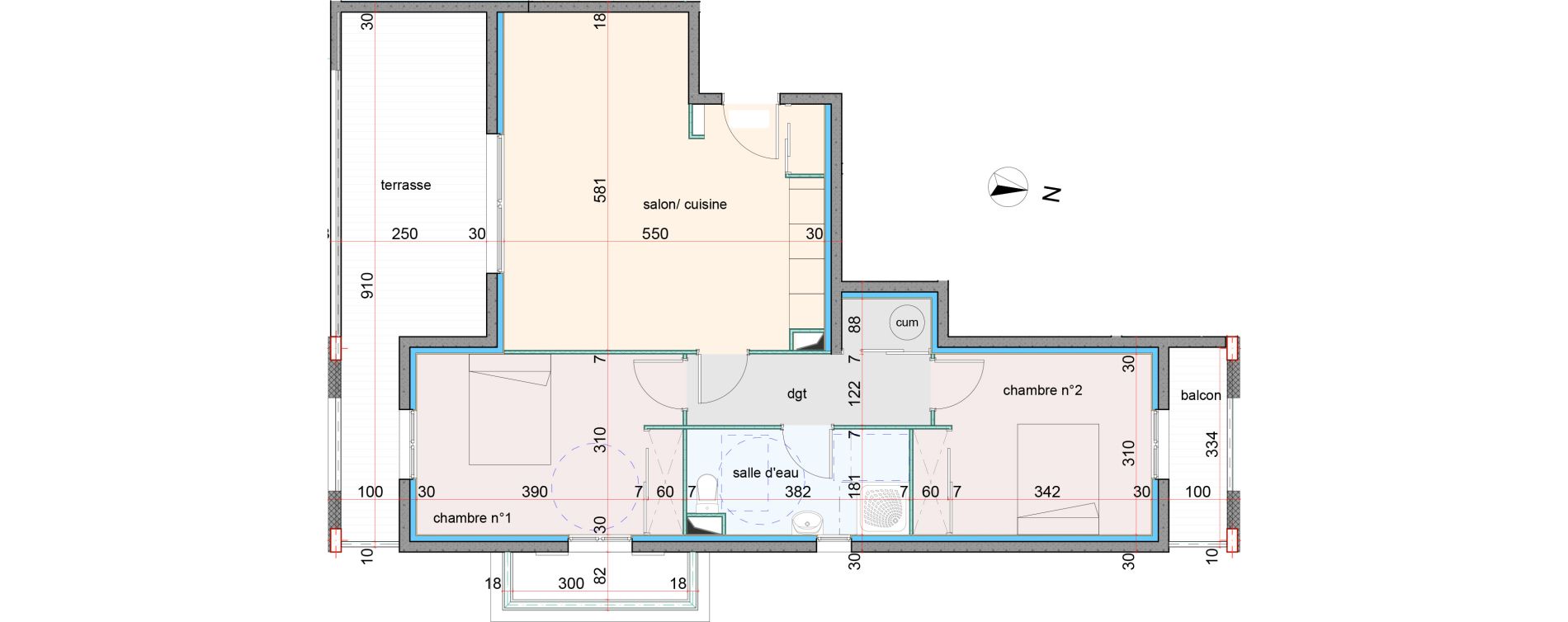 Appartement T3 de 67,85 m2 &agrave; Penta-Di-Casinca Centre