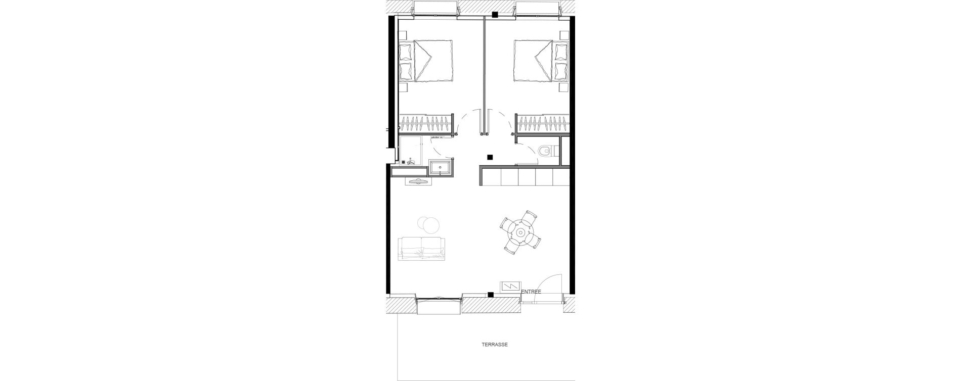 Appartement T3 de 55,60 m2 &agrave; Troyes Quatorze juillet