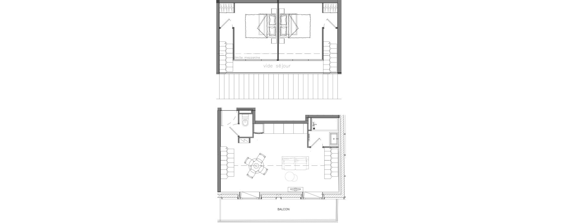 Duplex T3 de 46,80 m2 &agrave; Troyes Quatorze juillet