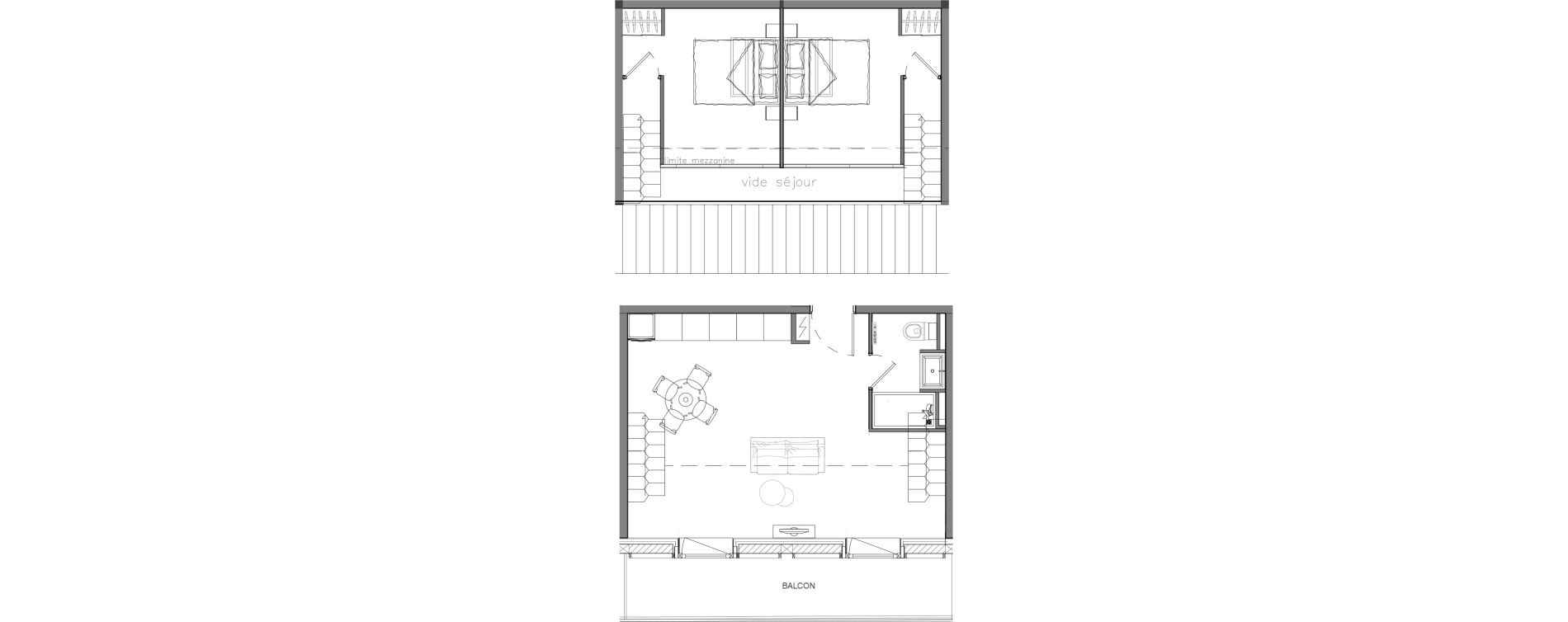 Duplex T3 de 49,40 m2 &agrave; Troyes Quatorze juillet