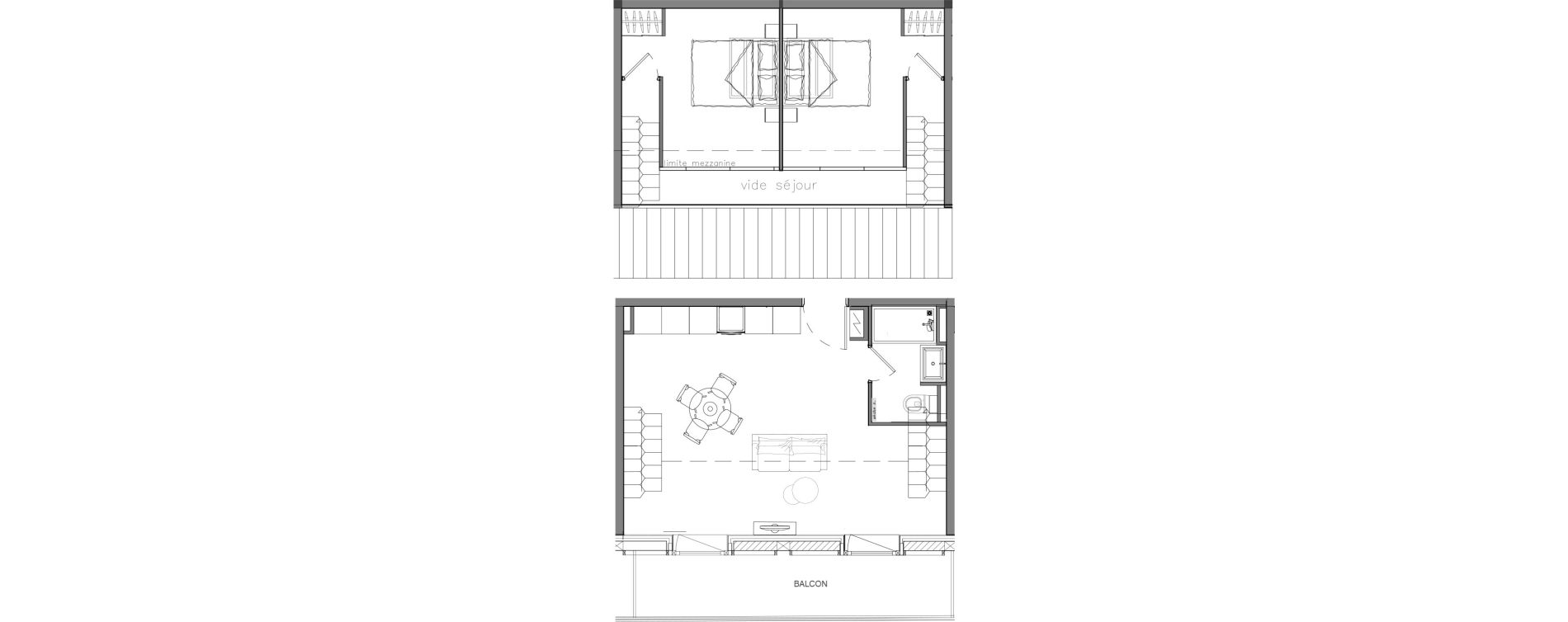 Duplex T3 de 49,90 m2 &agrave; Troyes Quatorze juillet