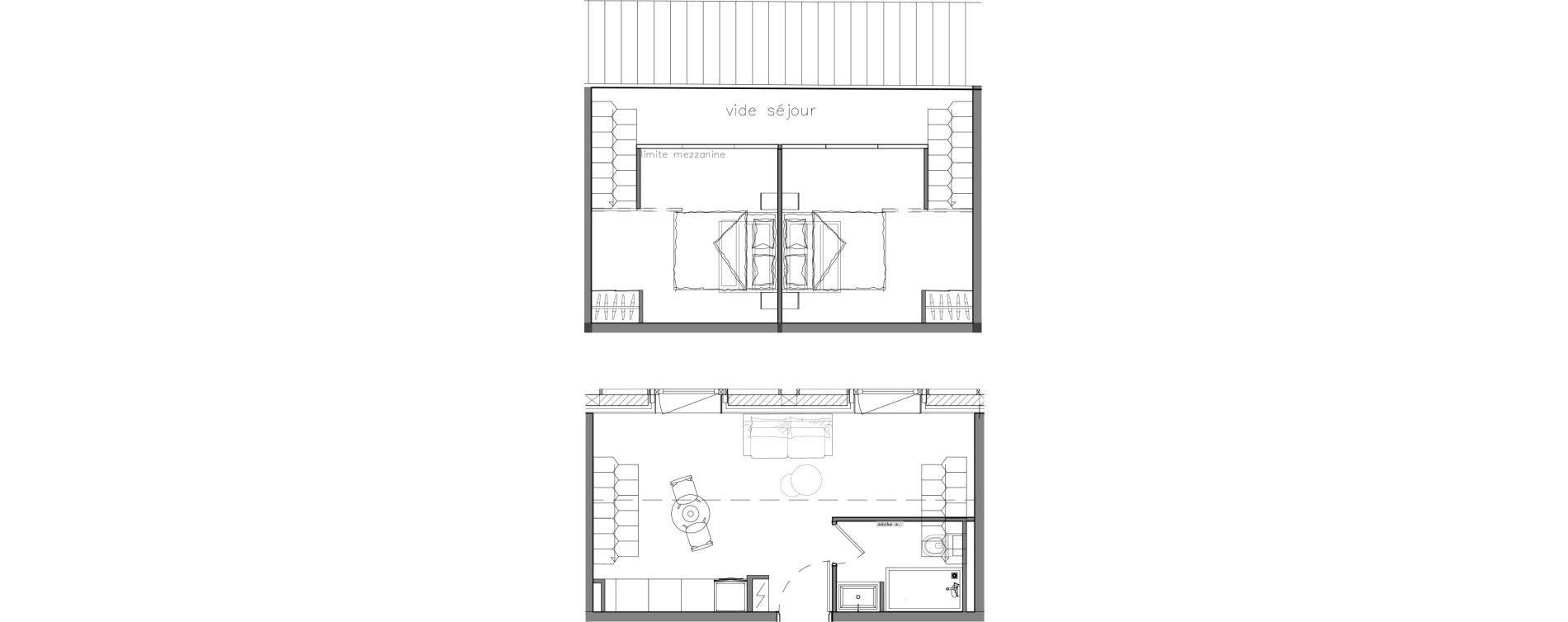 Duplex T3 de 39,70 m2 &agrave; Troyes Quatorze juillet