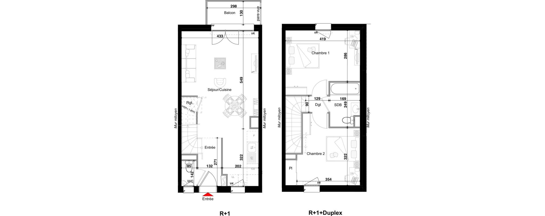 Appartement T3 de 66,14 m2 &agrave; Drulingen Centre