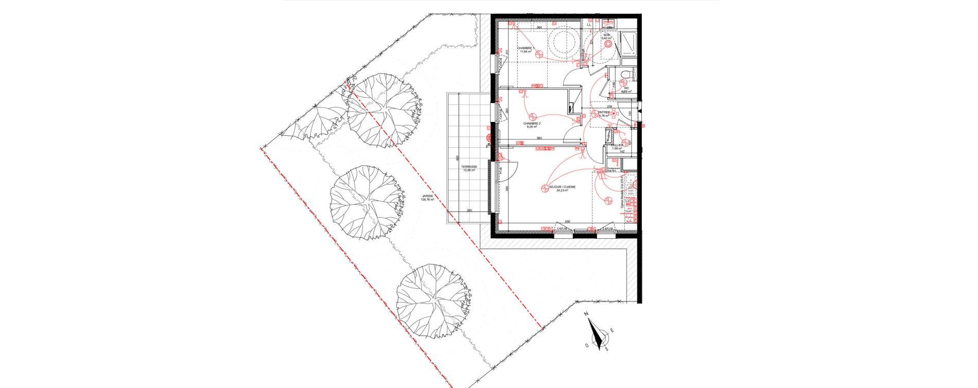 Appartement T3 de 60,99 m2 &agrave; Eckbolsheim Centre