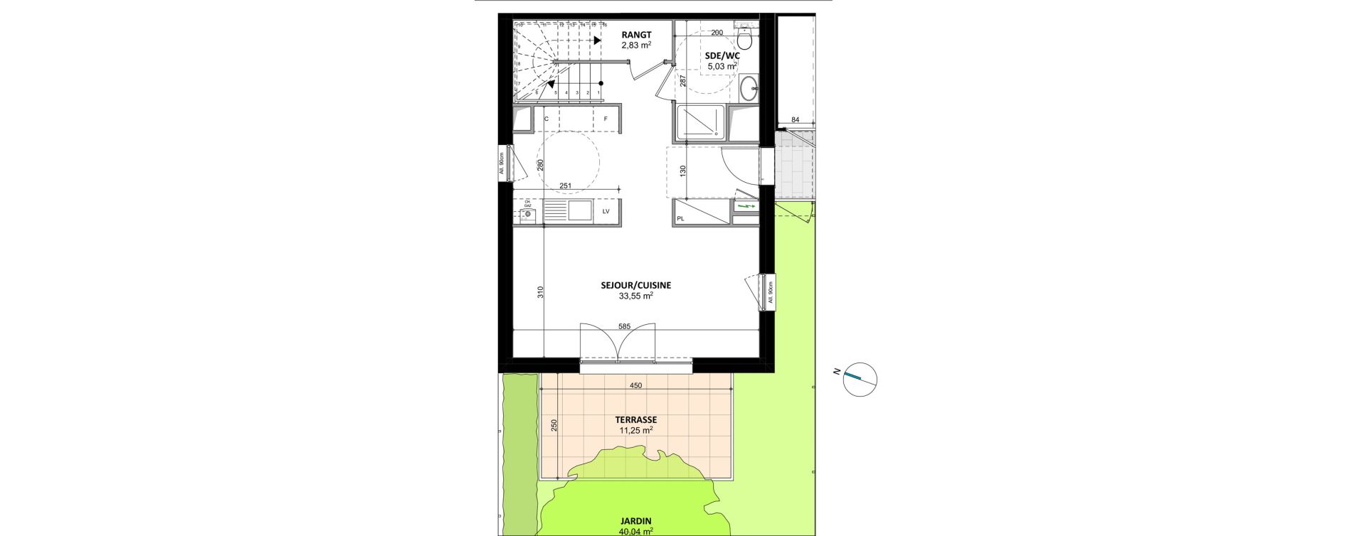 Maison T4 de 82,04 m2 &agrave; Geispolsheim Centre