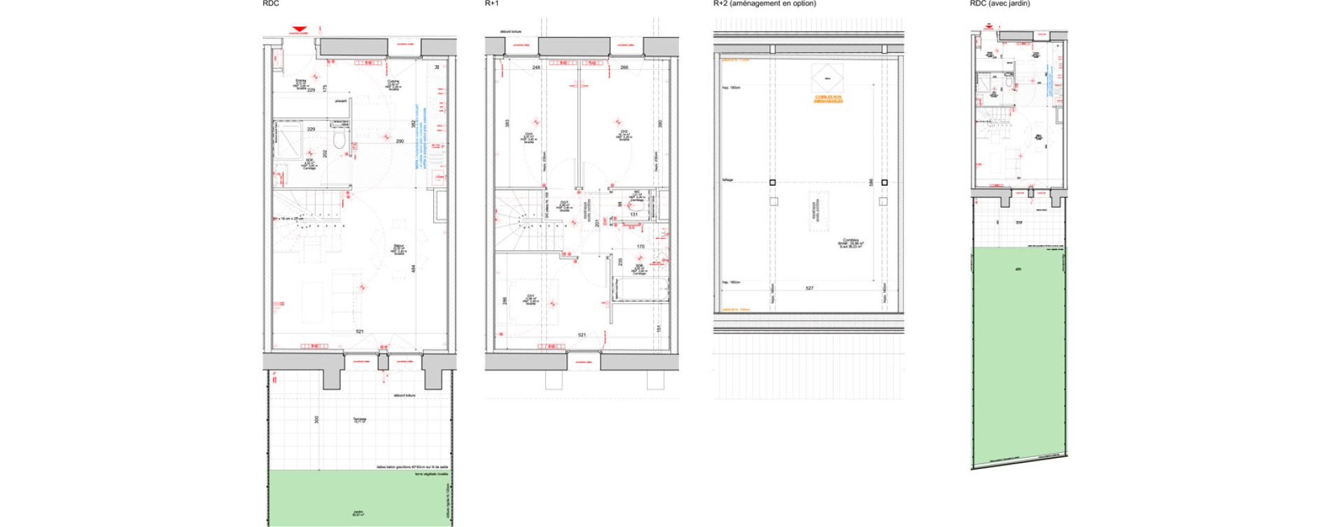 Duplex T4 de 82,15 m2 &agrave; Gerstheim Centre