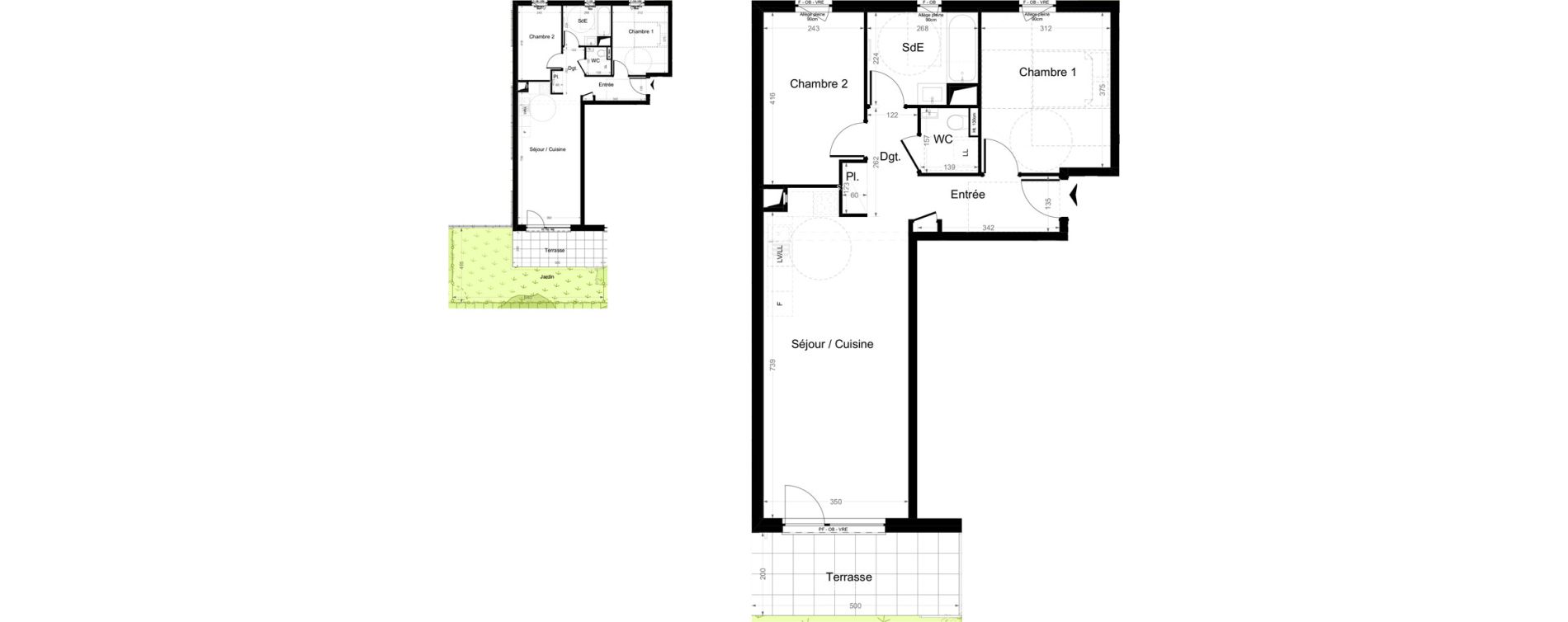 Appartement T3 de 64,20 m2 &agrave; Haguenau Bildstoeckel