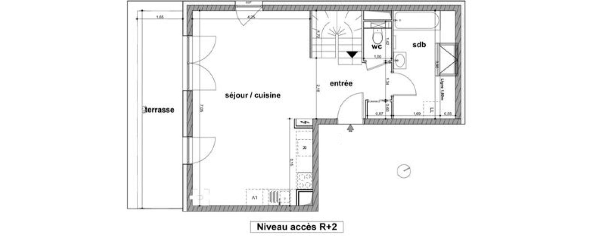 Appartement T3 de 74,23 m2 &agrave; Mittelhausbergen Centre