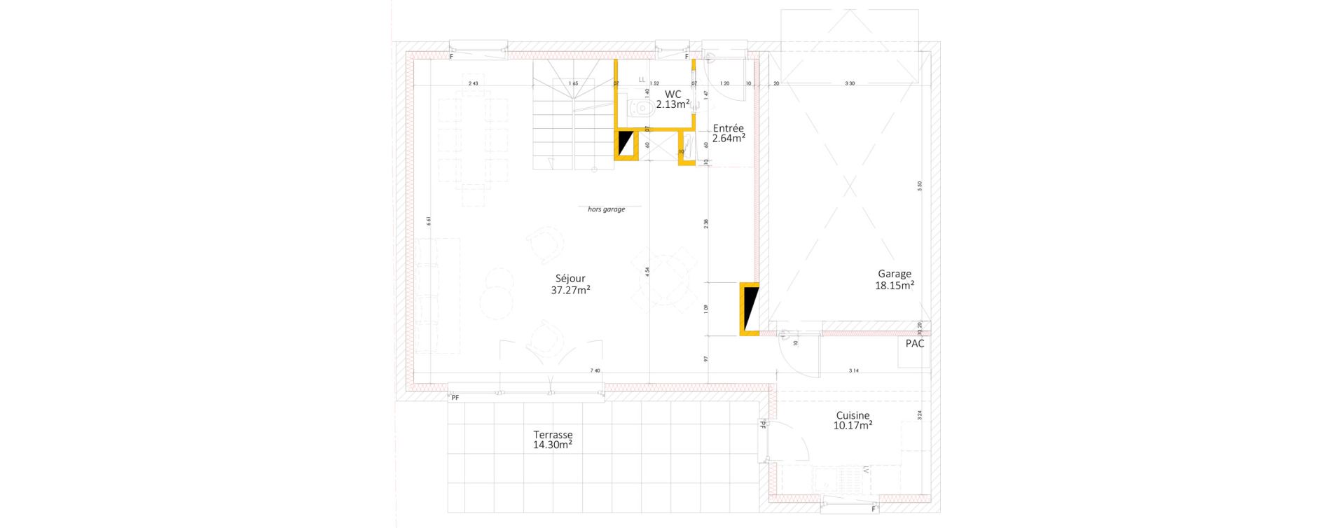 Maison T5 de 115,47 m2 &agrave; Mittelschaeffolsheim Centre