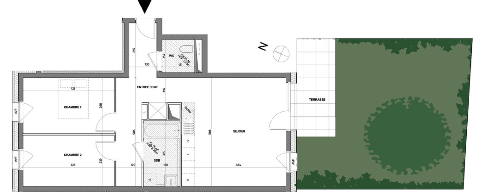 Appartement T3 de 65,26 m2 &agrave; Rosheim Centre