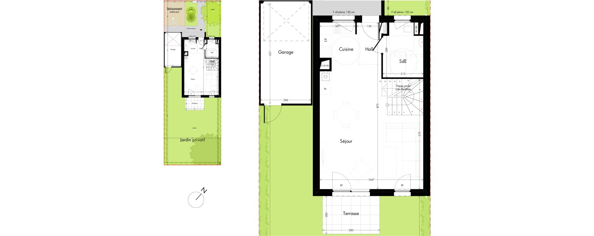Maison T4 de 85,60 m2 &agrave; Saverne Centre