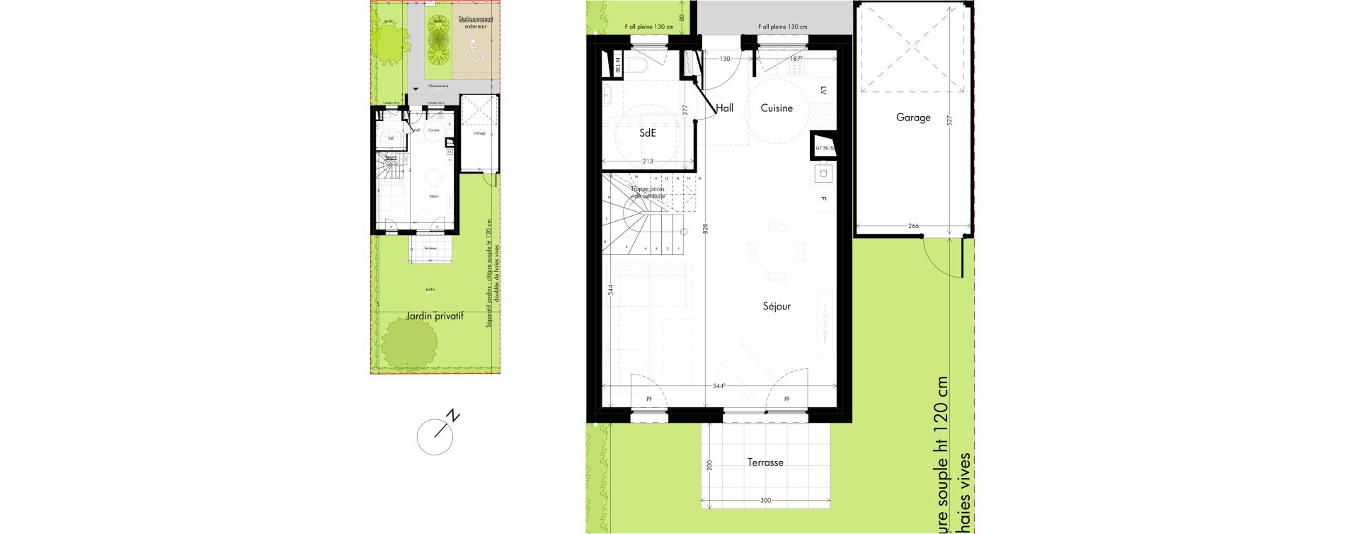 Maison T4 de 80,50 m2 &agrave; Saverne Centre